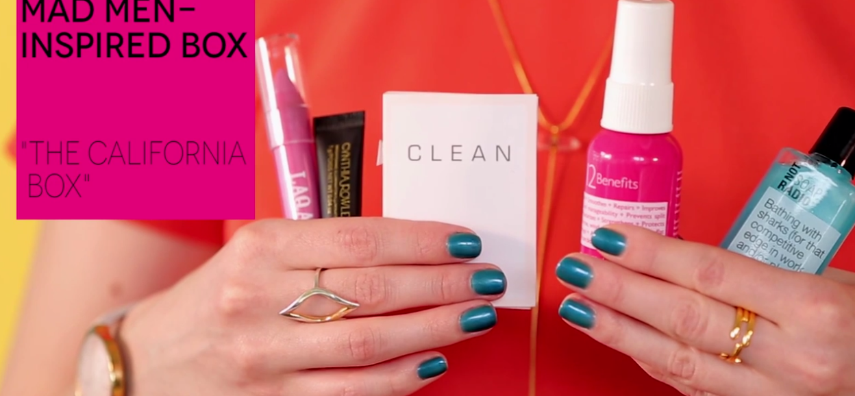 Birchbox April 2015 Curated Box Reveal! Mad Men LA