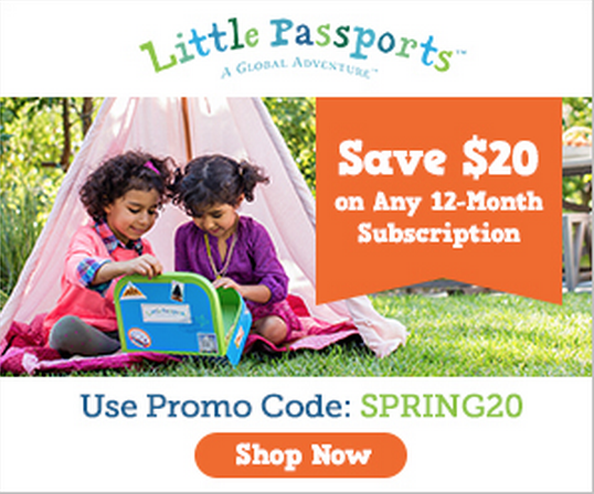 Little Passports Coupon – $20 Off Annual Subscription