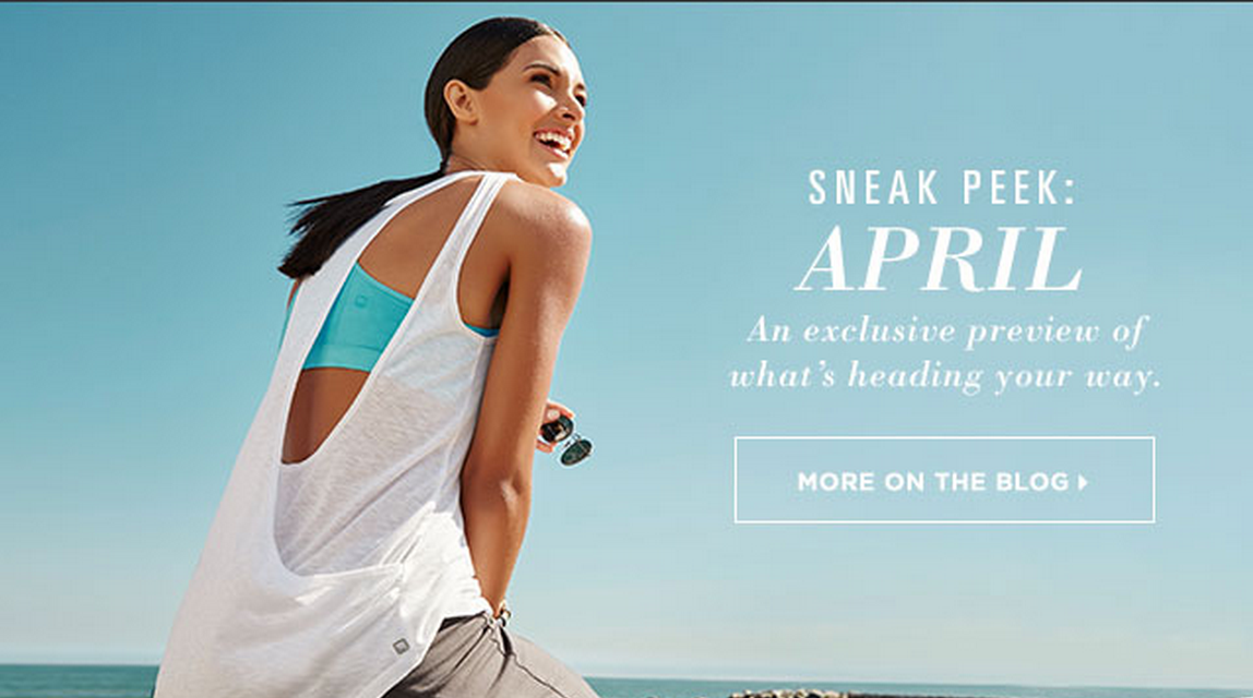 Fabletics April 2015 Spoilers Round 2 & 50% Off Coupon