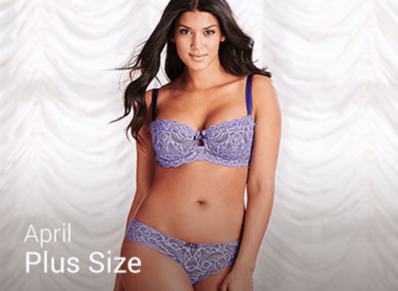 Adore Me April Collection + Free Gift Coupon Code Plus Size