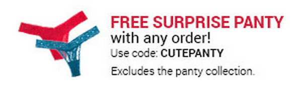 Adore Me April Collection + Free Gift Coupon Code Free Pant
