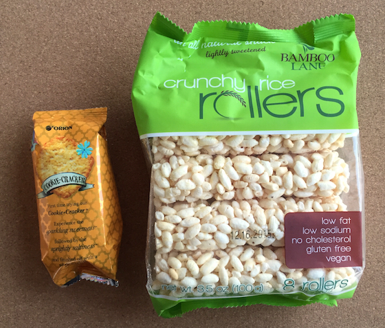 Spork Pack Subscription Box Review & Coupon - March 2015 Rice Rollers