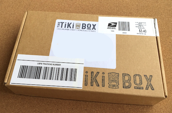 The Tiki Box Subscription Box Review - March 2015 Box