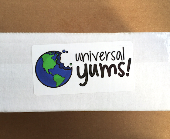 Universal Yums Subscription Box Review – March 2015