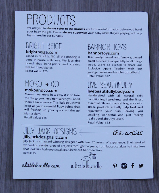 A Little Bundle Subscription Box Review – February 2015 Info