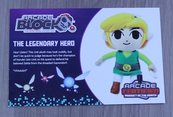 Arcade Block Subscription Box Review – February 2015 Card