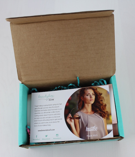 Beauty Box 5 Review – March 2015 Box