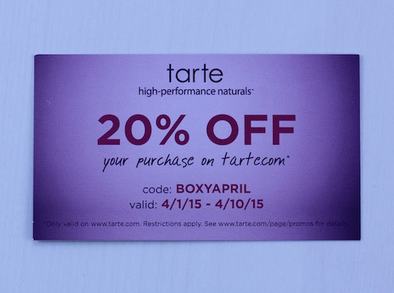 BoxyCharm Beauty Subscription Box Review – March 2015 Coupon