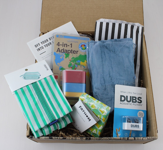 Fathom Quarterly Subscription Box Review #TRV01 Items