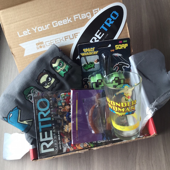 Geek Fuel Subscription Box Review – February 2015 Items