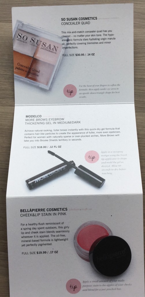 GlossyBox Subscription Box Review & Coupon – March 2015 Info