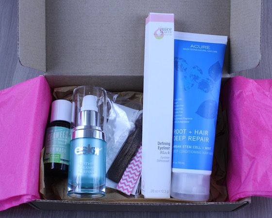 GoodeBox Eco Beauty Subscription Box Review – March 2015 Items