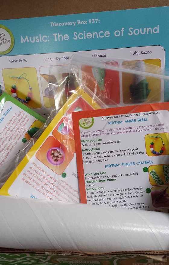 Green Kid Crafts Subscription Box Review - March 2015 Inside