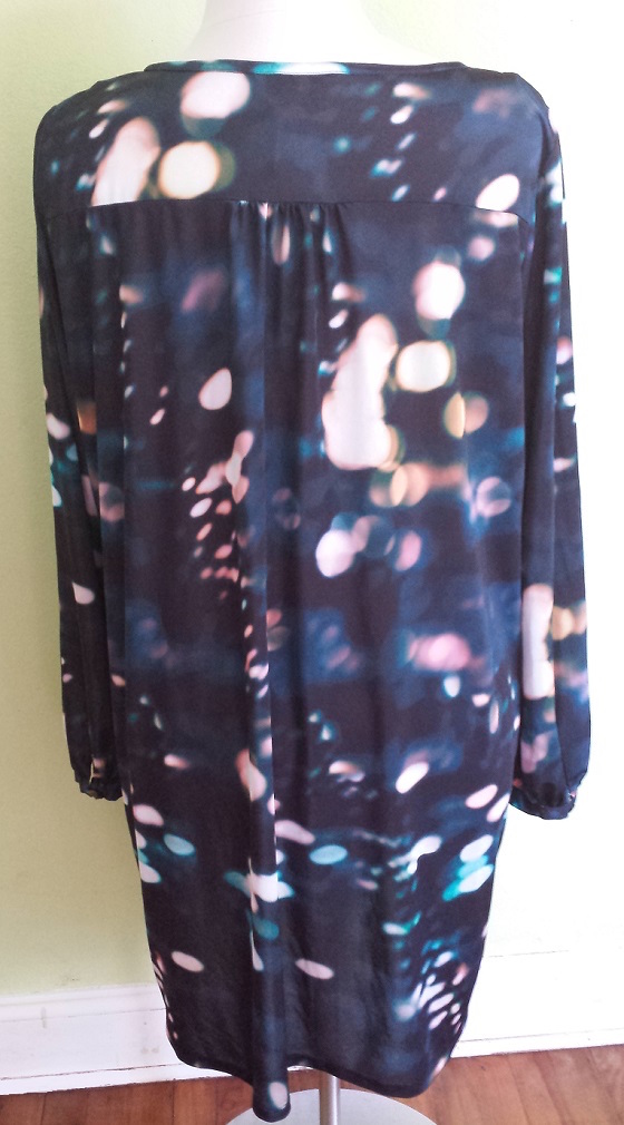 Gwynnie Bee Clothing Subscription Review + Free Month Coupon Rain Dress Back