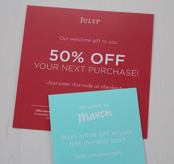 Julep Spring Fling Welcome Box Review + Free Box Offer Coupon
