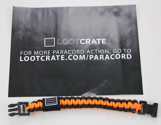 Loot Crate Subscription Box Review & Coupon – March 2015 Paracord