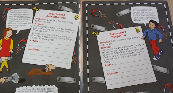 Magic School Bus Science Club Subscription Review – Feb 2015 Booklet Inside
