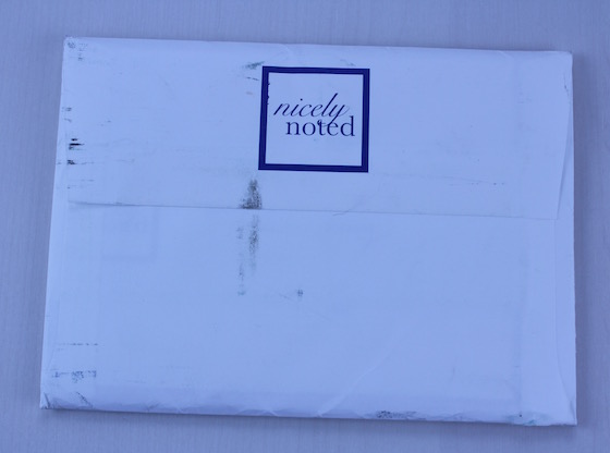 Nicely Noted Subscription Review – March 2015 Envelope
