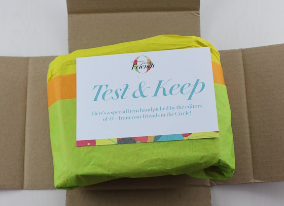 Oprah Circle of Friends Subscription Try & Keep Item Review Box