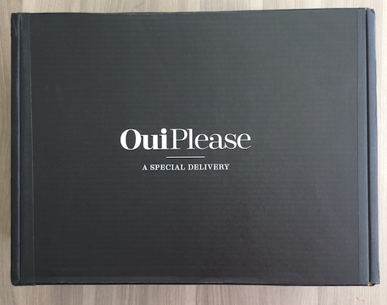 Oui Please Subscription Box Review – March 2015 Packing Box