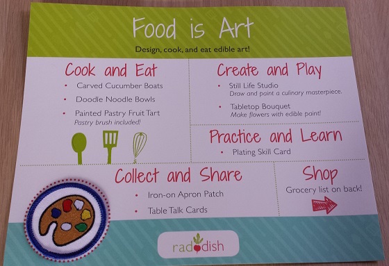 Raddish Kids Subscription Box Review – March 2015 Theme