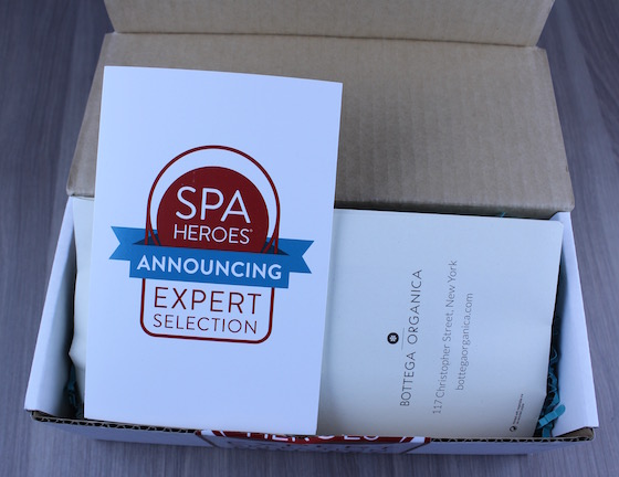 Spa Heroes Subscription Box Review – March 2015 Box