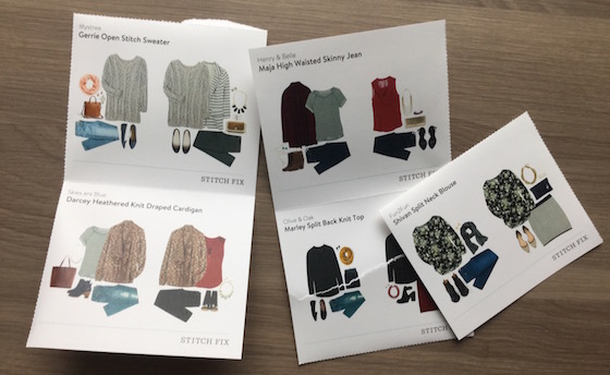Stitch Fix Review – March 2015 Cards