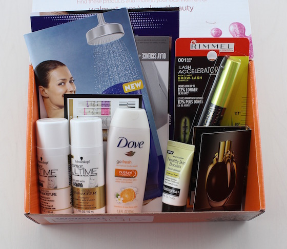 Walmart Beauty Box Subscription Review – Spring 2015 Items