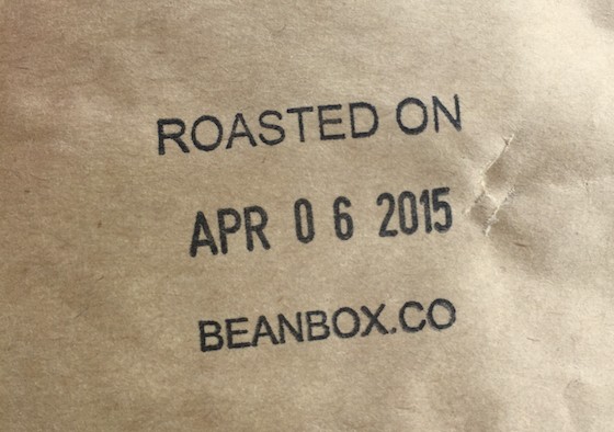 Bean Box Subscription Review + Free Box Coupon - April 2015 Date