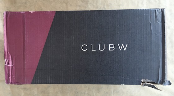 Club W Wine Subscription Review & Coupon - April 2015 - Box