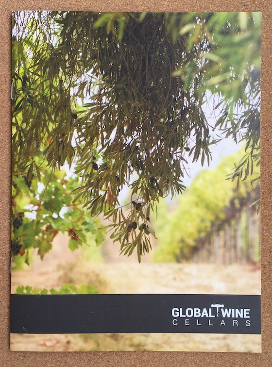 Global Wine Cellars Wine Club Review - April 2015 - Brochure