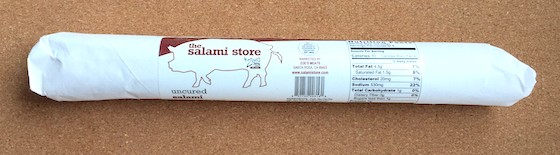 Harvest Subscription Box Review - Spring 2015 - Salami