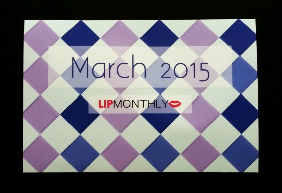 Lip Monthly March 2015 - info 1