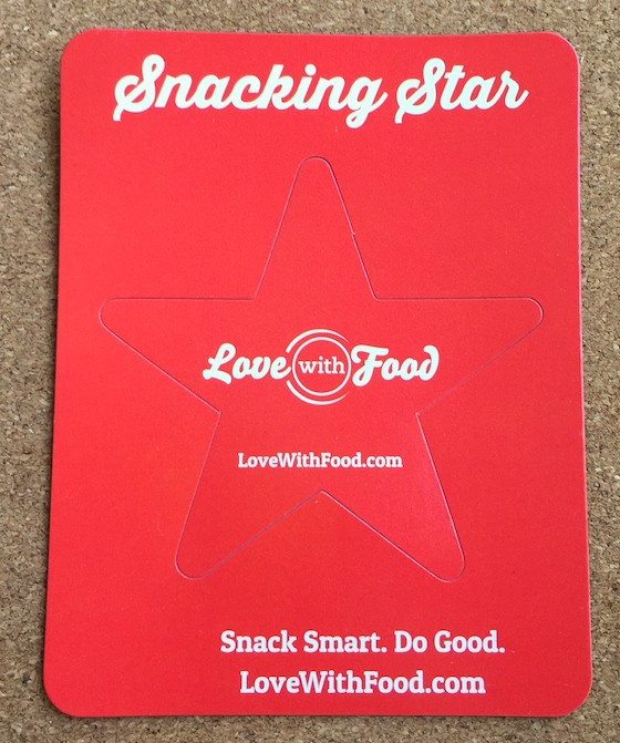 Love with Food Subscription Box Review & Coupon – April 2015 Magnet