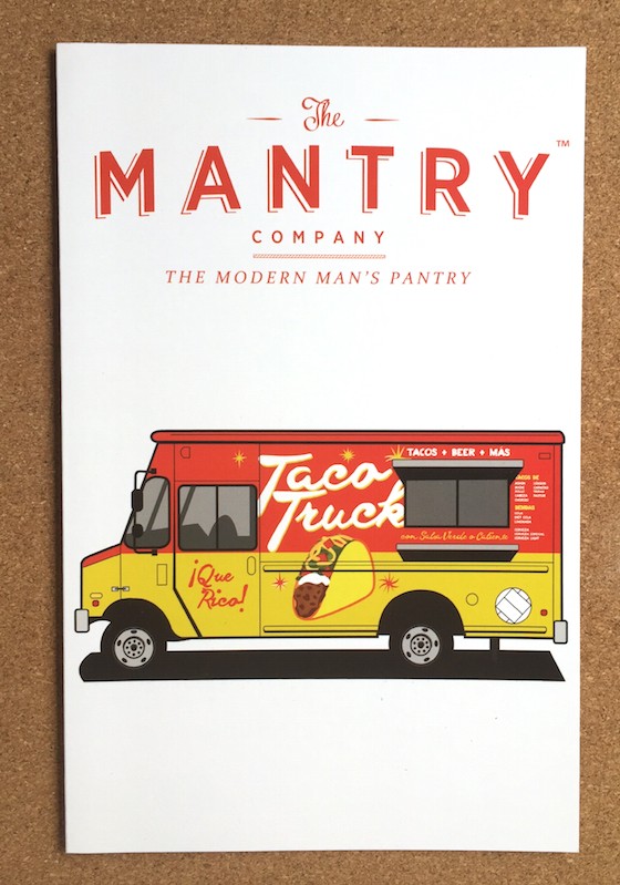 Mantry Subscription Box Review & Coupon – April 2015 Card