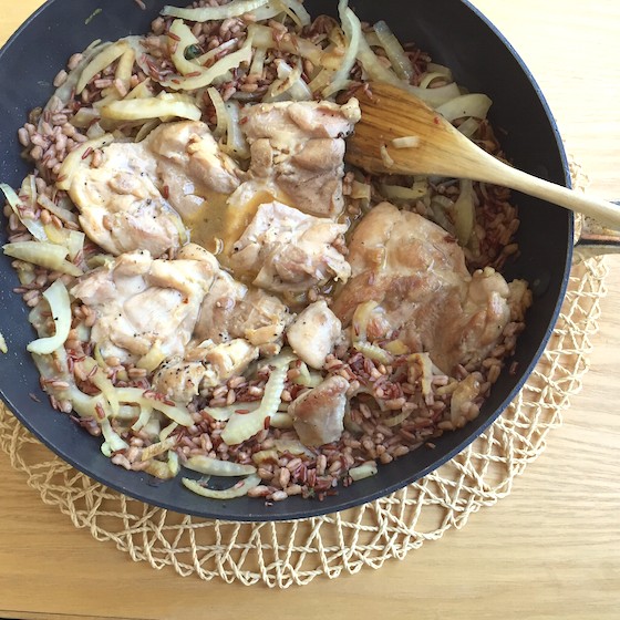 Plated Subscription Review + Free Box Coupon - April 2015 - Chicken Braise