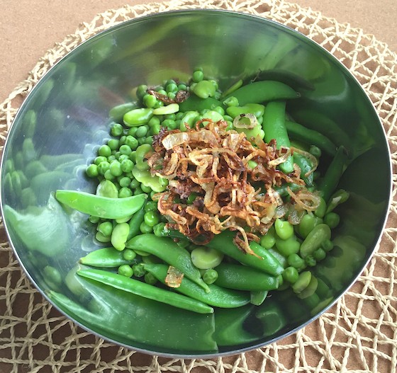 Plated Subscription Review + Free Box Coupon - April 14, 2015 - Pea Salad