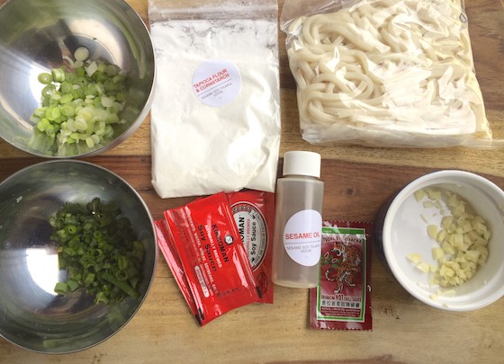 Plated Subscription Review + Free Box Coupon - April 14, 2015 - Udon Ingredients
