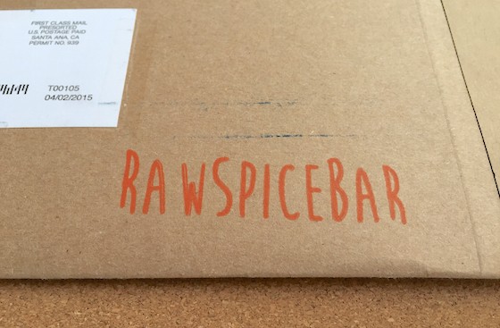 RawSpiceBar Subscription Box Review - April 2015 - Kraft