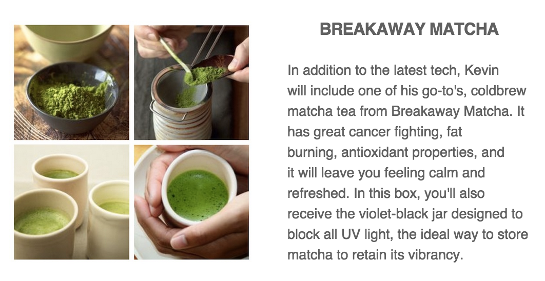 Kevin Rose Quarterly Box Spoilers #KEV02 Matcha