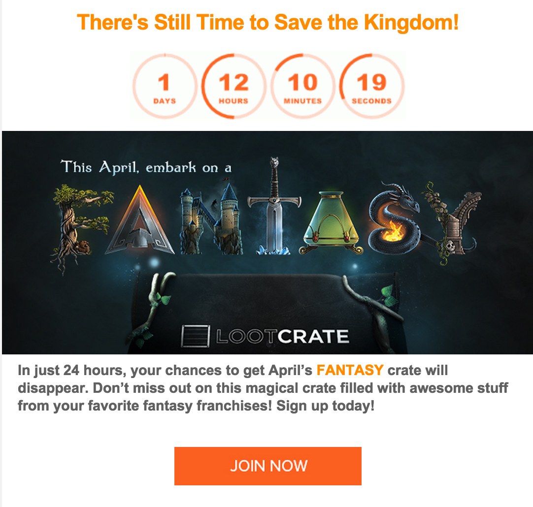 Loot Crate Last Day to order