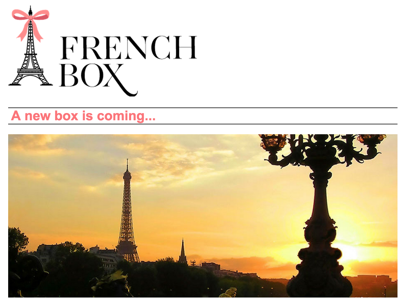 French Box Updates