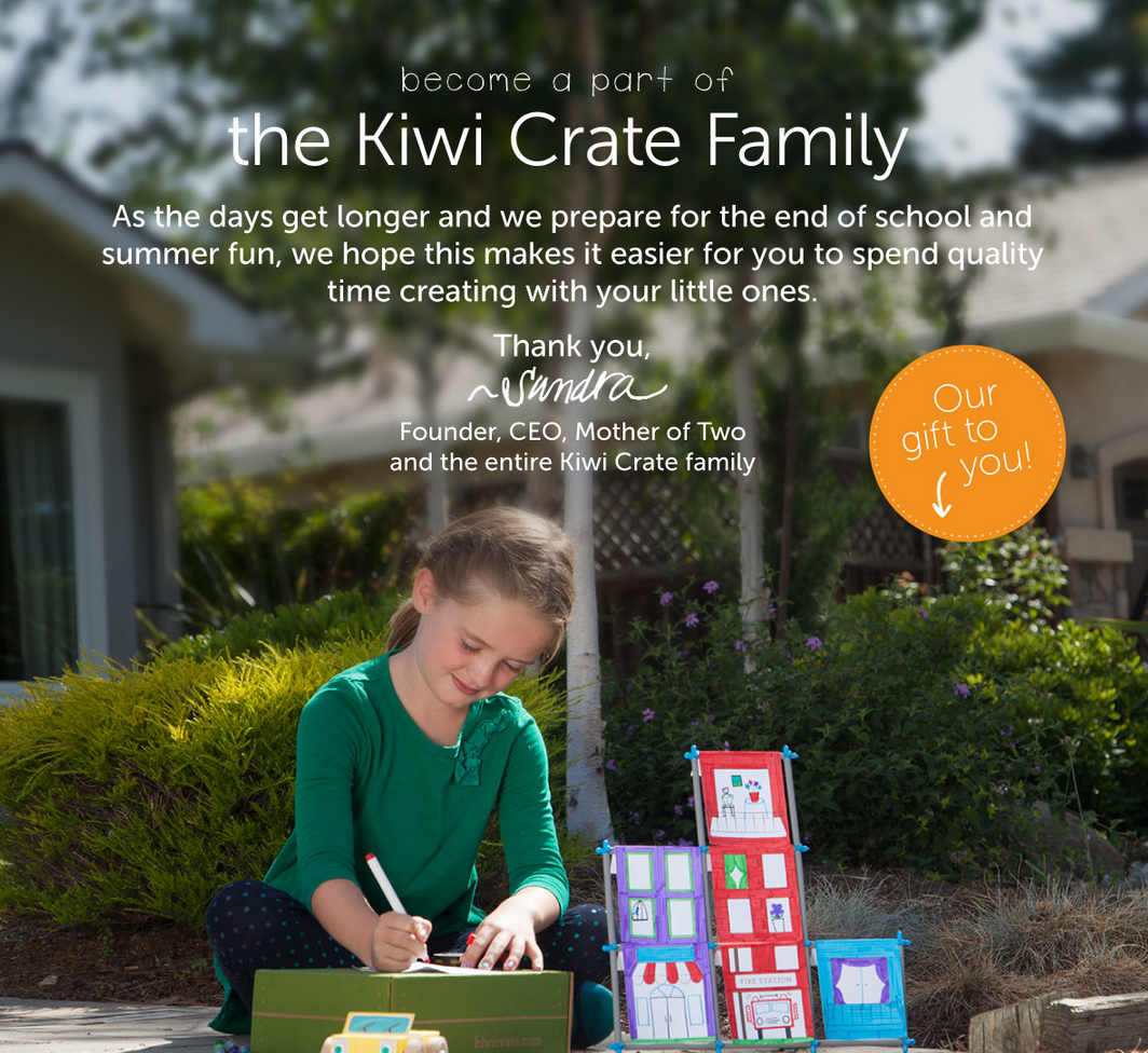 Flash Sale Today Only – 50% Off Kiwi Crate!