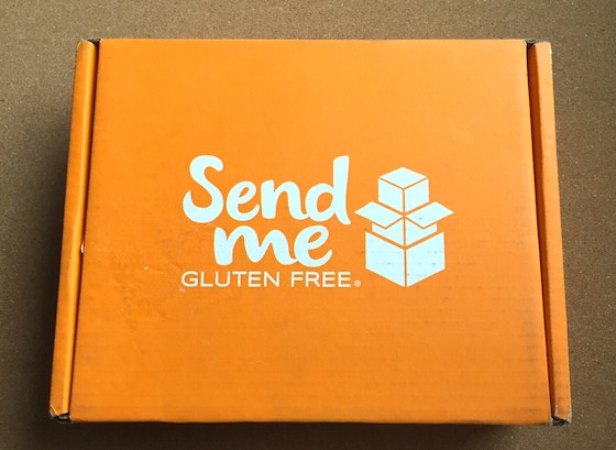 Send Me Gluten Free Subscription Box Review – April 2015 - Box