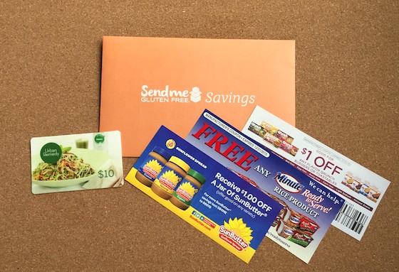 Send Me Gluten Free Subscription Box Review – April 2015 - Coupons