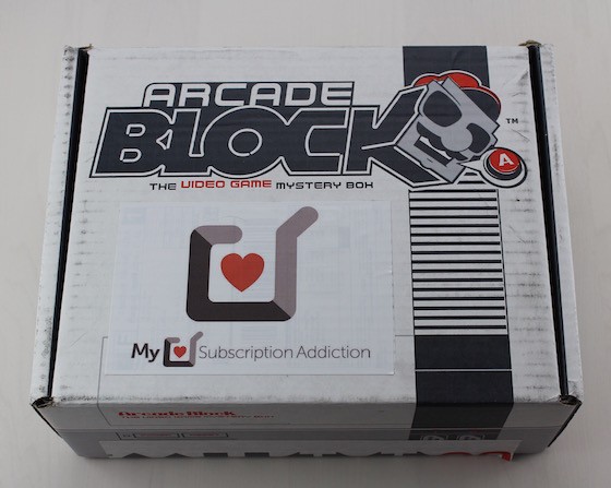 Arcade Block Subscription Box Review – March 2015 Box