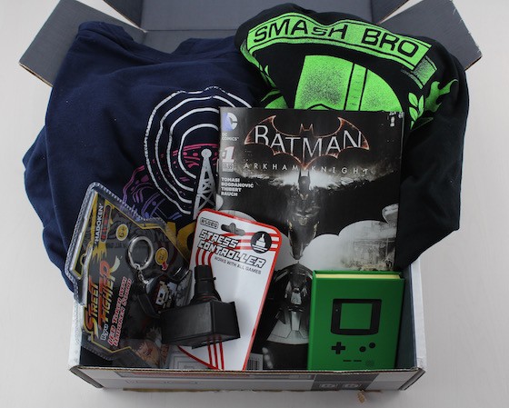 Arcade Block Subscription Box Review – March 2015 Items