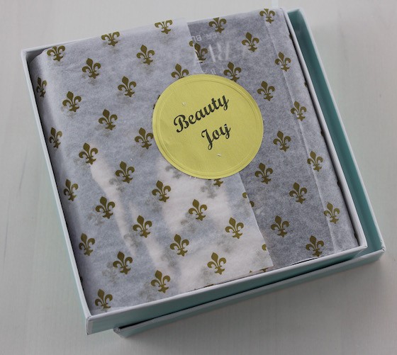 Beauty Joy Box Subscription Box Review – March 2015 Packaging