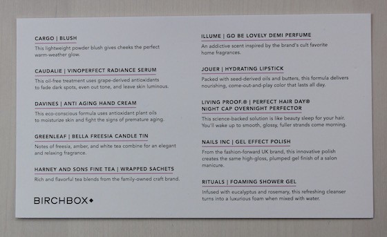 Birchbox Limited Edition: Lovely Day Box Review + Coupon Info