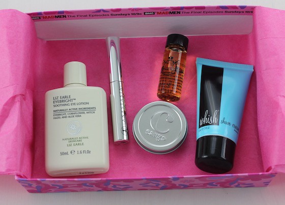 Birchbox Review April 2015 - Mad Men New York Box Items